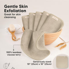 KeaBabies washcloths lathers well for easy cleansing and rinsing.