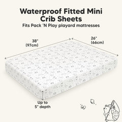 KeaBabies Protect+ waterproof layer protects against leaks, reducing unexpected messes during naps.