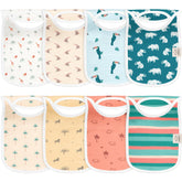 KeaBabies Wildscape bibs packaging shows gift-ready box for newborn gifting
