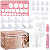 Kearnybo M5 replacement bottles two-pack for spill-free pumping and fridge-ready milk storage