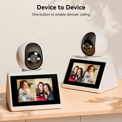 KEENLUK elderly-friendly one-button operation makes video calls simple for seniors