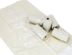 Keepigo 8–11 inch bags for secure containment of soiled diapers on the go.