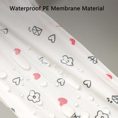 Keesoon seat cover measures 14x13.4 cm for most public toilets