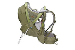Kelty Journey PerfectFIT Elite side profile showcasing padded frame support on trail