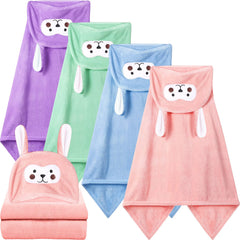 Kenning hooded towel pink set emphasizes soft microfiber and cozy warmth for baby