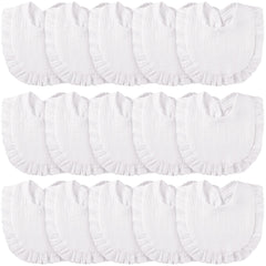 Kenning muslin baby bibs packaging in white, easy daily outfit pairing.