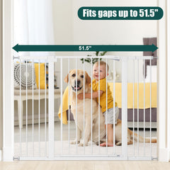 keny 36-inch extra tall gate auto-close promises hands-free passage in busy homes