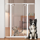 keny 51-inch extra tall pet gate assembly for blocking tall jumpers safely