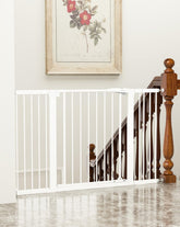 keny baby gate wide adjustable 29.7 to 51.5 inch opening for safer doorways
