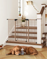 keny extra wide baby gate shows adjustable width with easy extensions for precise openings