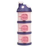 Keraendi formula dispenser on-the-go shows an open container for quick formula access.