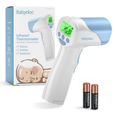 Ketodoc Babydoc forehead reading shows rapid fever readings for quick, calm care