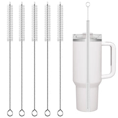 KEUYE Stanley straw cleaner extra-long reaches 40oz mugs for deep cleaning.