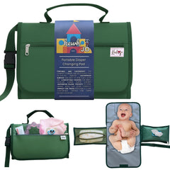 Kewh Jo portable changing pad folded compact for travel and storage