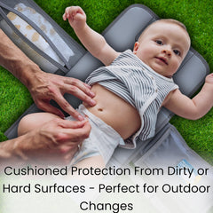 Kewh Jo unfolded changing pad 23x34 inches for full baby coverage