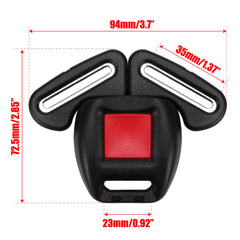 KH866 buckle quick-release button demonstrates one-handed unfastening