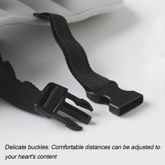 KHGUZ baby head stability on road highlights neck support during travel.
