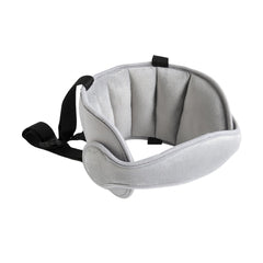 KHGUZ head support closeup shows breathable fabric for comfy rides.
