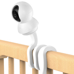 KHQBG baby monitor mount offers flexible tilt for easy in-room viewing.