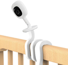 KHQBG Flexible Baby Monitor Mount gooseneck adjustment for precise baby view and easy angle control.