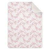 KICPOAY dragonfly swaddle pink-purple — soft cotton blanket for cozy newborn cuddling