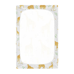 KICPOAY mini crib mattress sheet fits 52x28-9in standard playards.