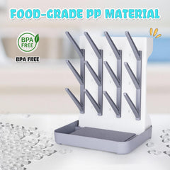 Kiddie Joy removable drip-tray keeps counters dry.