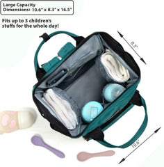 KiddyCare diaper backpack durable materials for family use