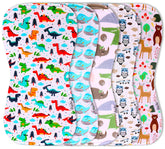 KiddyStar burp cloths soft close-up of organic cotton fabric for delicate skin