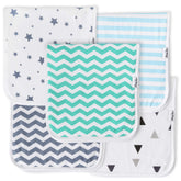 KiddyStar burp cloths—21x10 inch coverage catching drool and spit-up