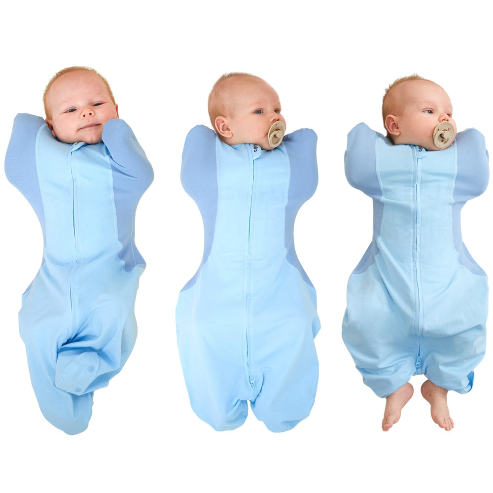 KIDIRA arms-up swaddle design keeps baby cozy and promotes self-soothing and secure sleep.