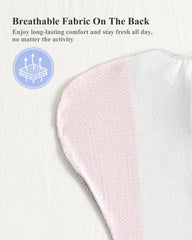 KIDIRA swaddle wide hip-hem supports natural leg movement and hip development.
