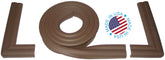 KidKusion hearth cushion corner cap protects sharp edges during active play