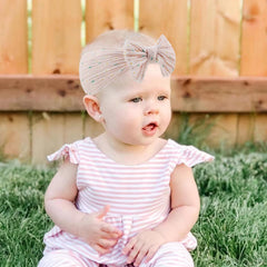 KIDOCHEESE headbands color variety highlights khaki pink beige peach for outfits