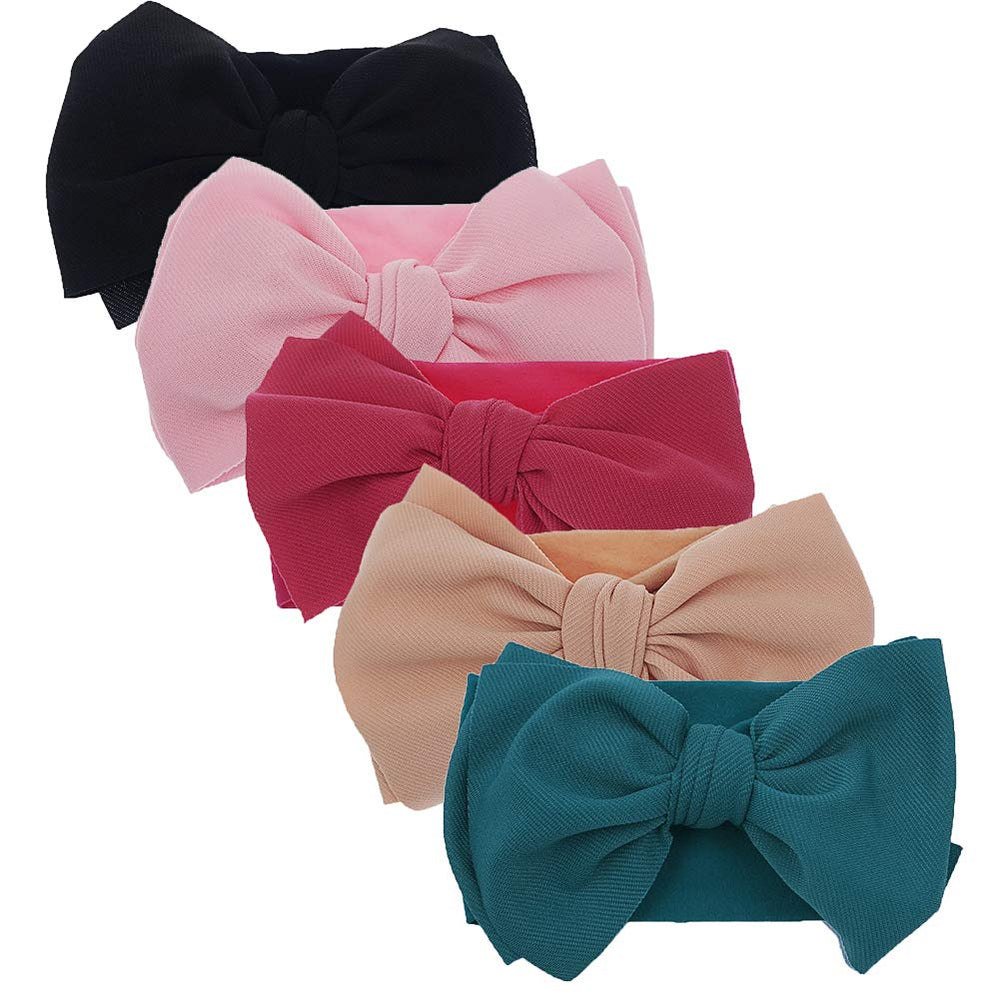 KIDOCHEESE hairband soft-silk-cotton for gentle newborn comfort