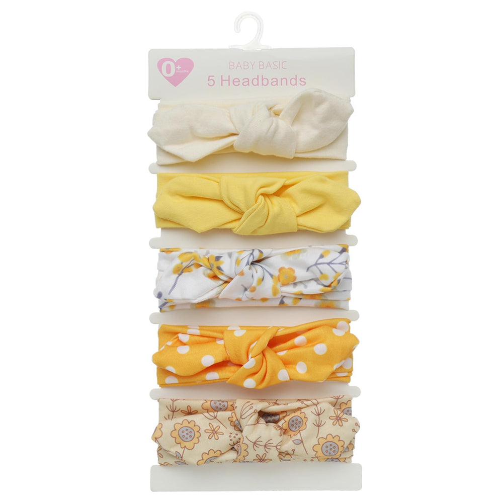 KIDOCHEESE soft-stretchy headband bow for gentle all-day comfort