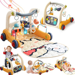 KidsMind 4in1 baby play mat kick-piano promotes early motor skills and musical curiosity.