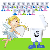 Killer's Instinct Outdoors tooth boxes kit collection showcases colorful keepsakes for baby teeth storage.