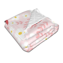 KILOWR double-layer plush blanket close-up showing warmth and softness.
