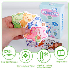 Kiluiu cooling gel sheet for kids offers kid-friendly, mess-free cooling.
