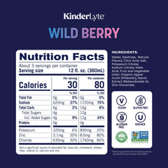 Close-up of pouring KinderLyte Advanced Hydration for family use