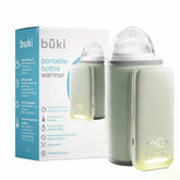 KinderSense portable bottle warmer front view for on-the-go feeding convenience