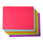 KindGa kids placemats multicolor 5-pack protect tables during meals