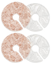 Kindred Bravely soothing breast gel pads front view for versatile hot or cold therapy.