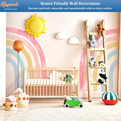 Kingarch removable-wall-stickers-detail leave no residue and are easy to adjust