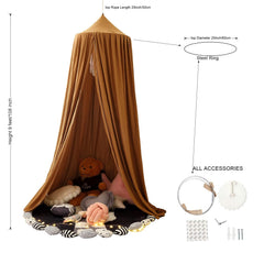 KingKara kids reading nook soft fabric offers cozy privacy and imaginative play