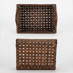 KingWillow wooden-tray closeup reveals woven texture and light wood chips.