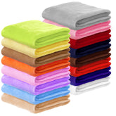 Kinlop 16-pcs baby blankets bulk pack for quick swaddling and stroller covers