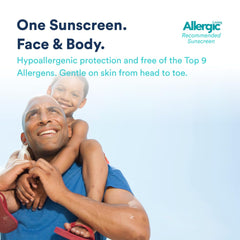 KINeSYS SPF30 Kids fragrance-free spray-application shows quick, even coverage during play.