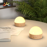 Kintion Night Light brown 2pcs set provides warm bedside illumination.